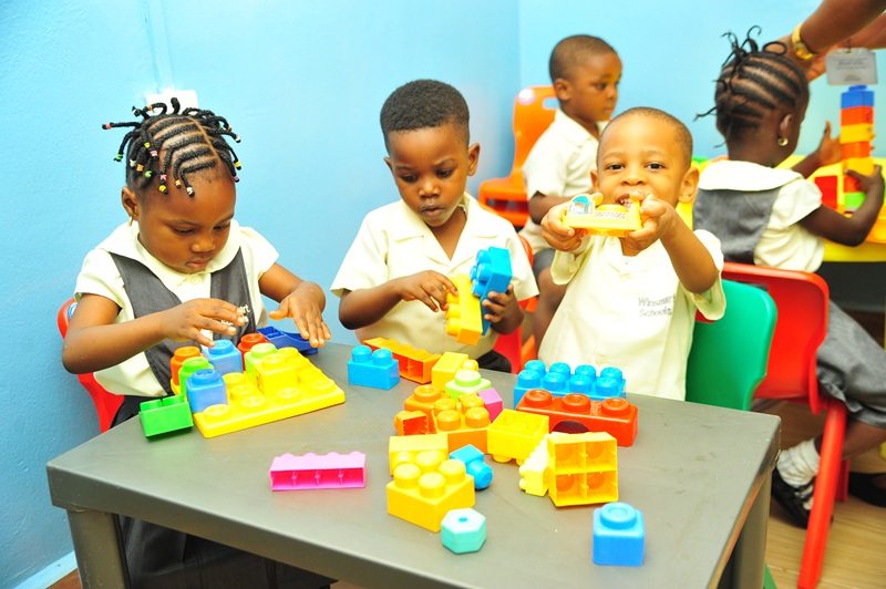 Students in classroom